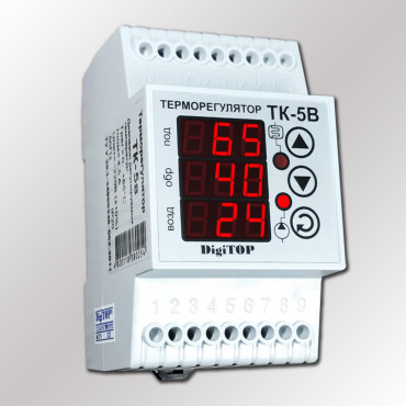 Терморегулятор DigiTOP ТК-5В для отопления с 3-мя датчиками t Терморегулятор DigiTOP ТК-5В для отопления с 3-мя датчиками t